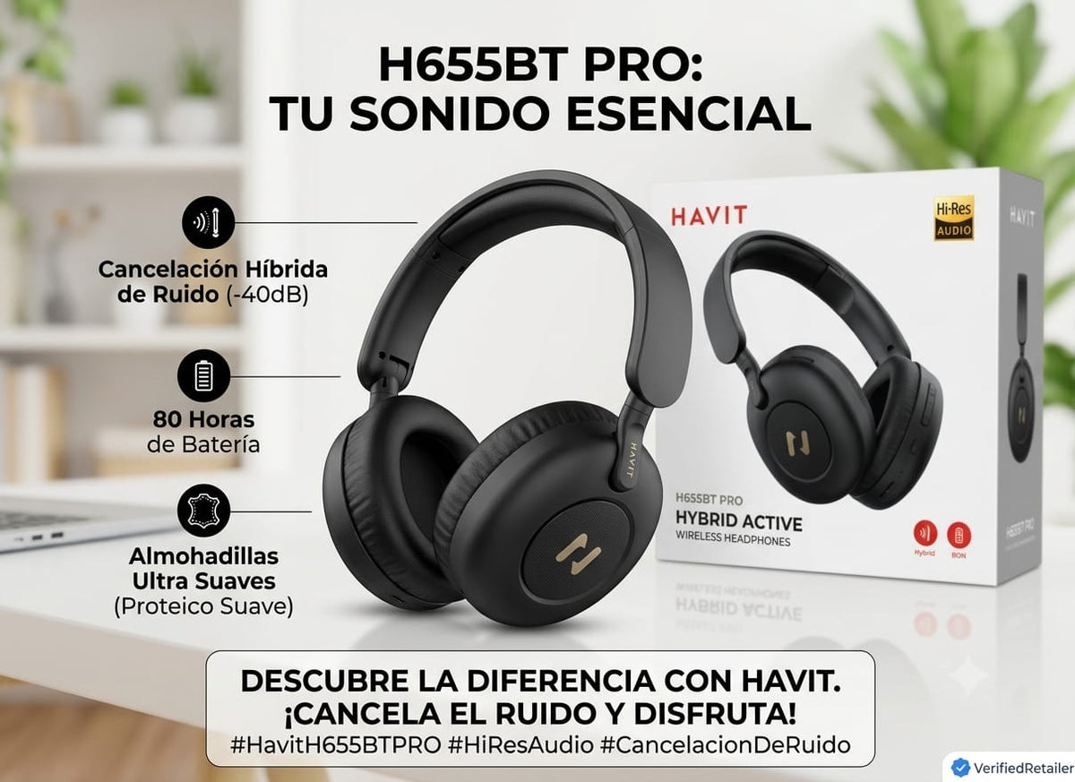 AURICULARES INALAMBRICOS HAVIT H655BT PRO
