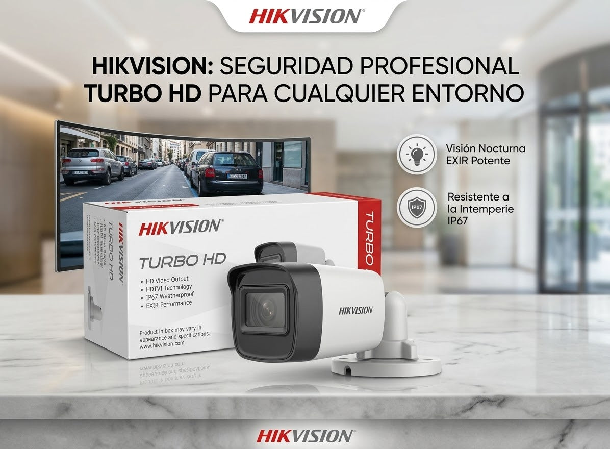 CAMARA TIPO BALA 2MP HIKVISION DS-2CE16DOT-EXIF (SIN AUDIO)