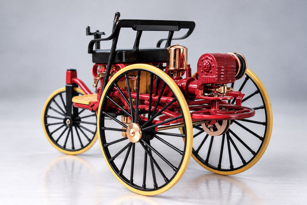 MODELO A ESCALA BENZ PATENT MOTORWAGEN 1886.