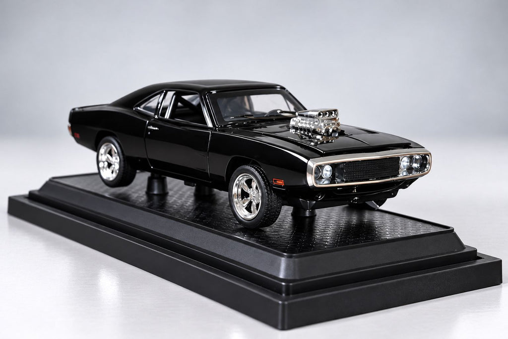 DODGE CHARGER R/T 1970 NEGRO.
