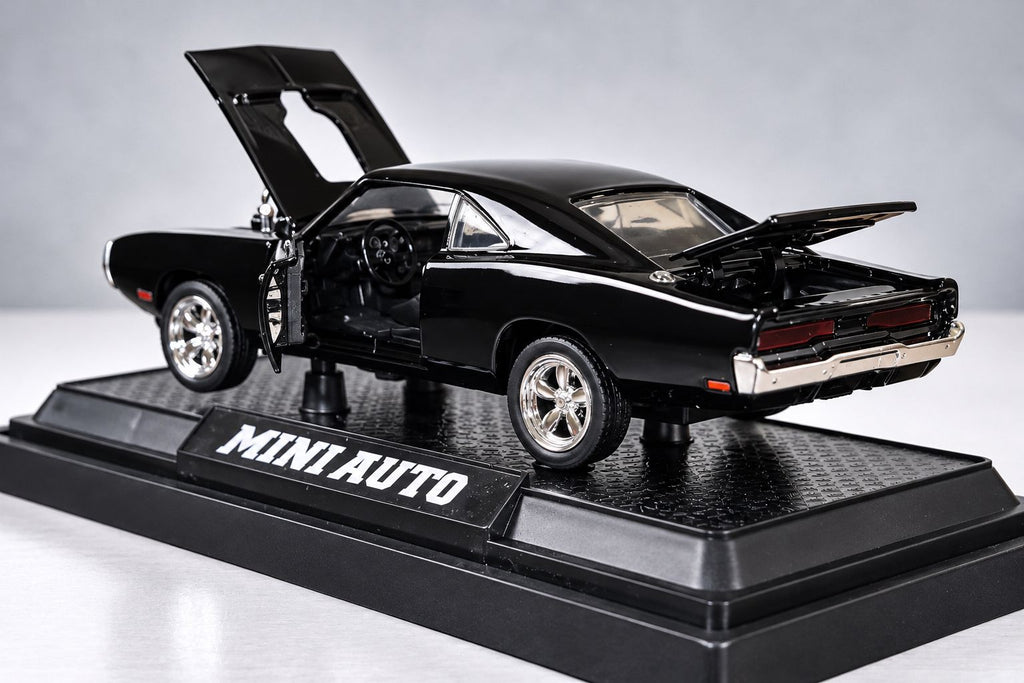 DODGE CHARGER R/T 1970 NEGRO.