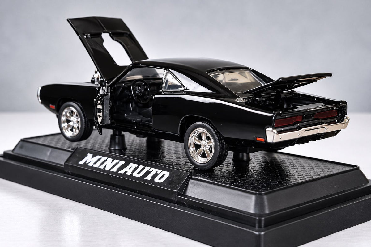 DODGE CHARGER R/T 1970 NEGRO.