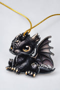 COLGANTE DE DRAGON NEGRO.