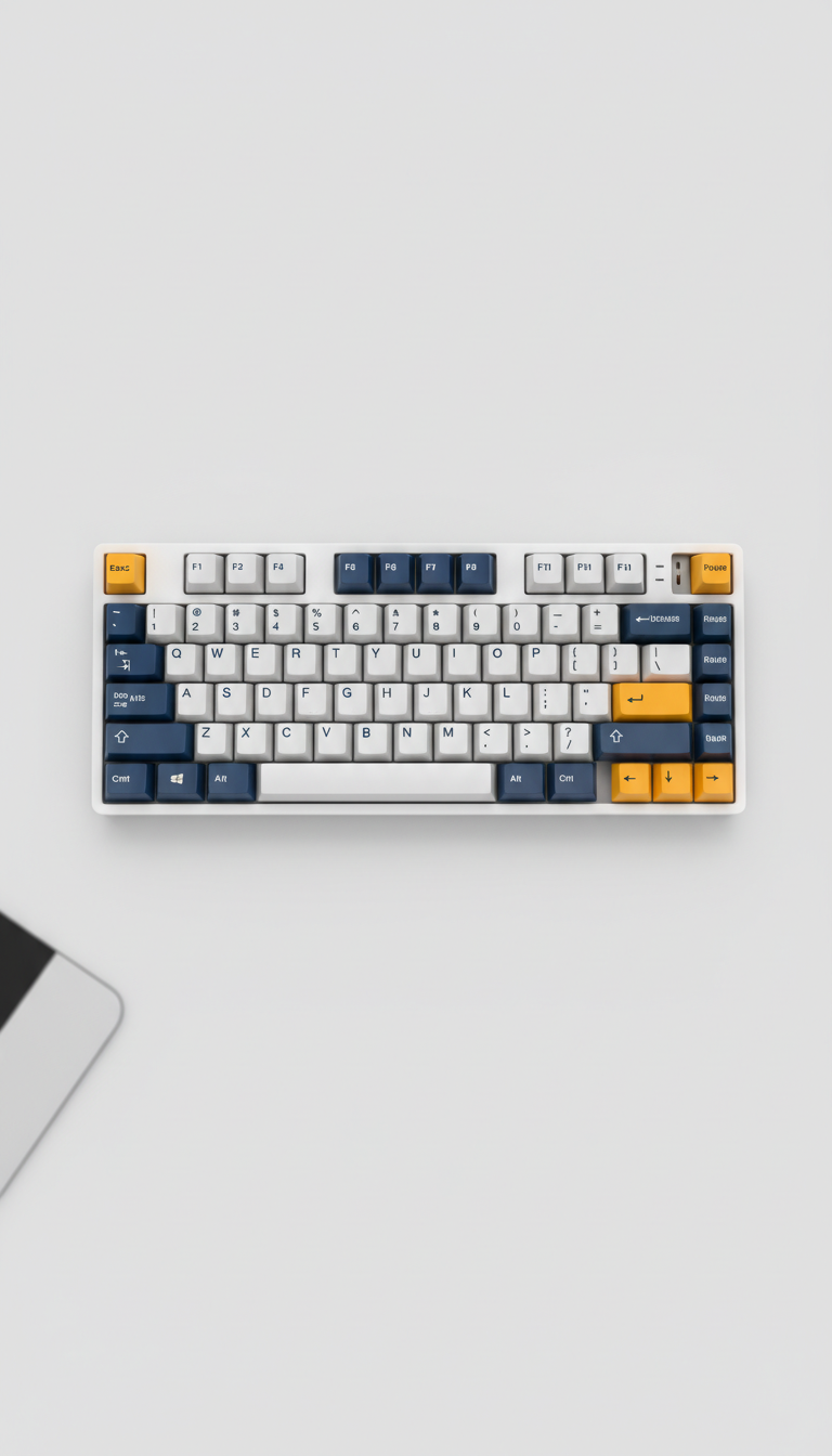Teclado mecánico inalámbrico compacto